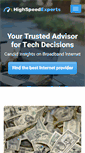 Mobile Screenshot of highspeedexperts.com